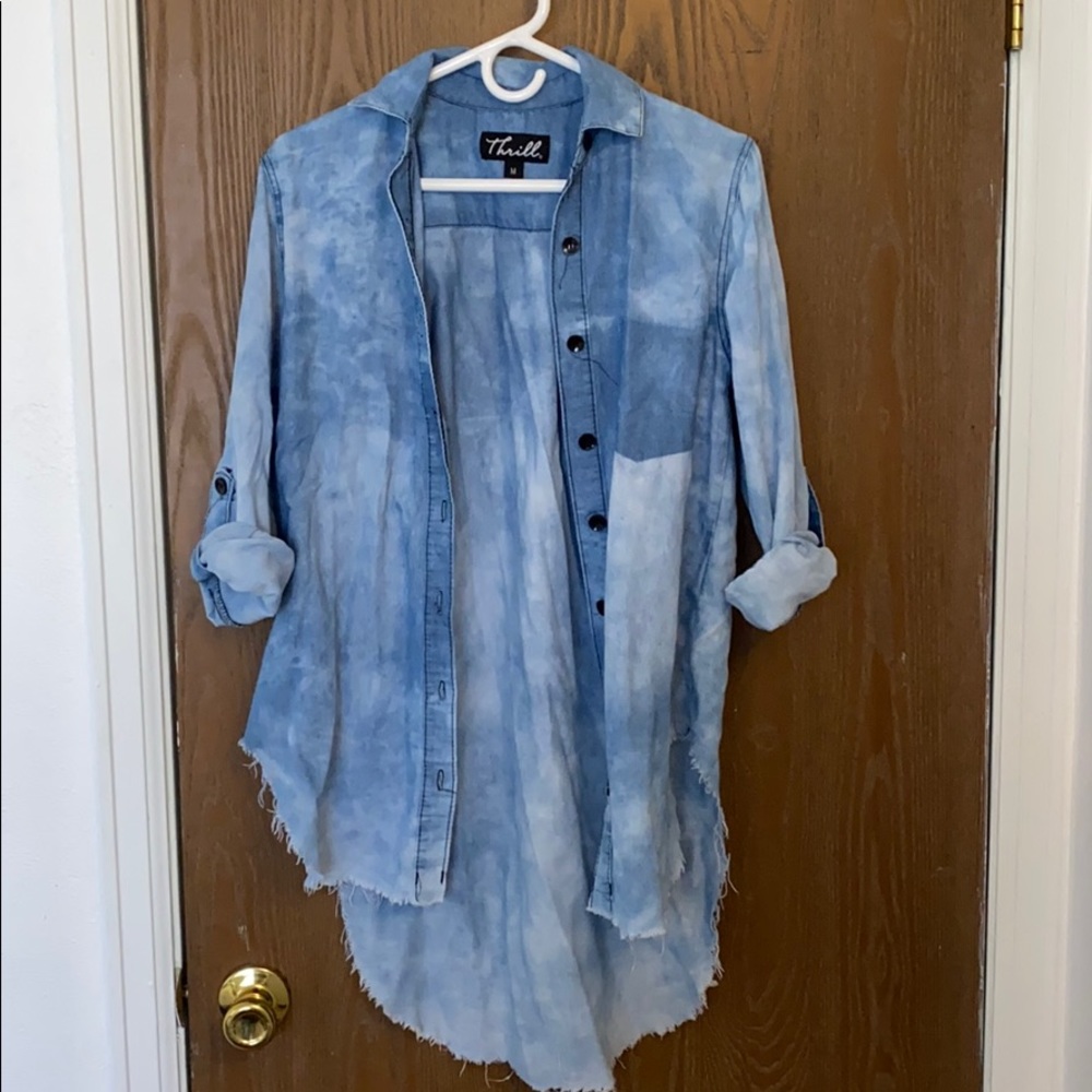 Denim cover up